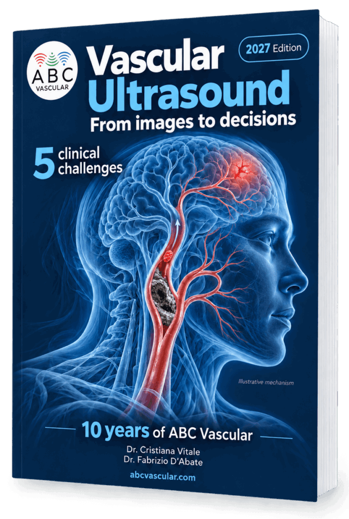 ABC Vascular free ebook, Vascular Ultrasound: From images to decisions, 2027 edition